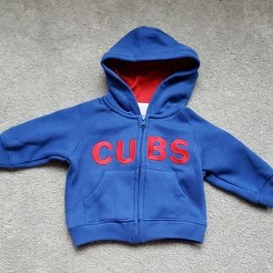 Cubs Hoodie Size 3-6 months